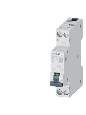 Siemens SENTRON 5SL60 MCB, 1P + N, 6A Curve C, 230V AC, 60V DC, 6 kA Breaking Capacity