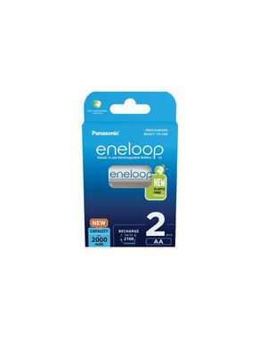 Panasonic eneloop AA NiMH Rechargeable AA Batteries, 1.9Ah, 1.2V - Pack of 4