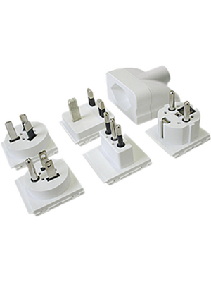 1409566 1 | Steffen Travel Adapter Set, CH Type J (T13) Socket - US ...