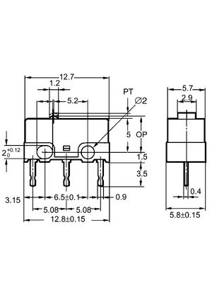 D2F-01L2-D3 OMRON Electronic Components - Microswitch SNAP ACTION | 0 - Foto 12