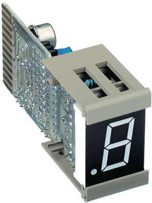 7-Segment LED Display 815 Red 16mm Panel Mount